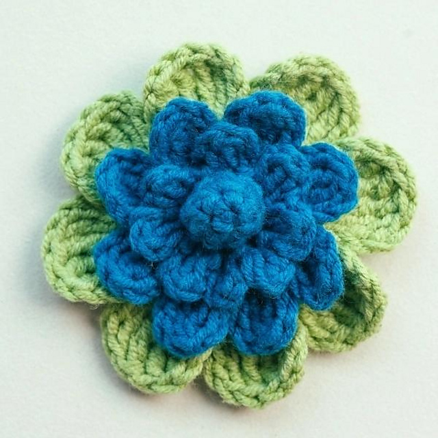 Peacock Lotus Flower