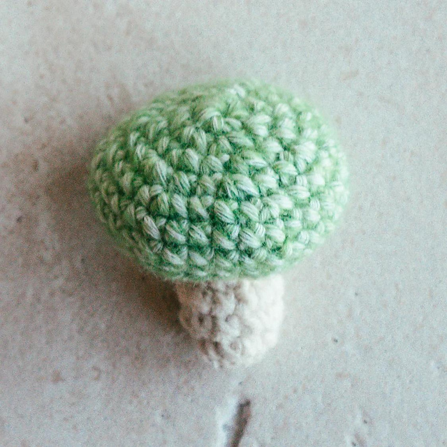 Green Russula Mushroom