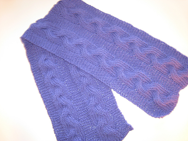 Braided Cable Scarf