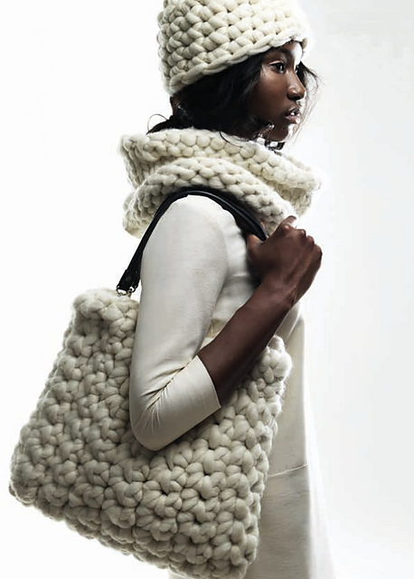 Häkeltasche White Cloud