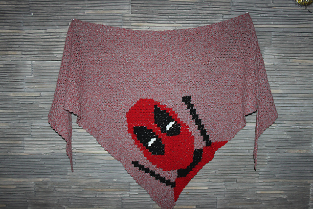 Deadpool scarf