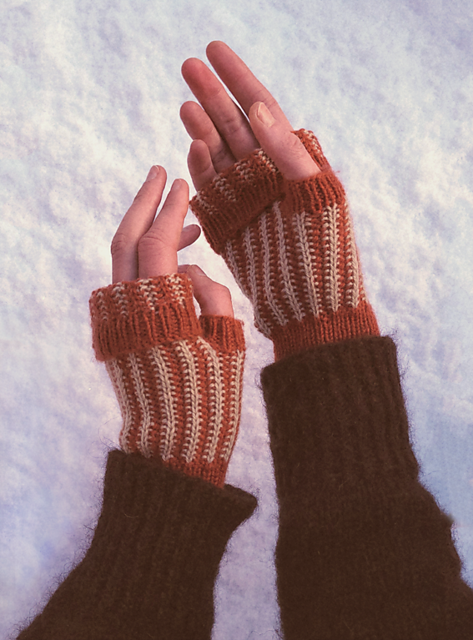 Sleva half mitten