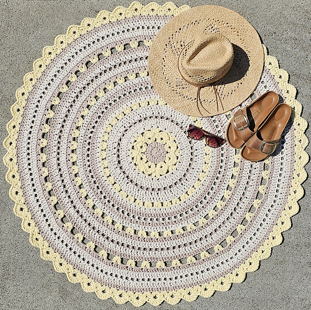 Rustic Sunflower Rug
