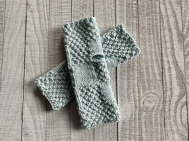 Autumn Moss Armwarmers