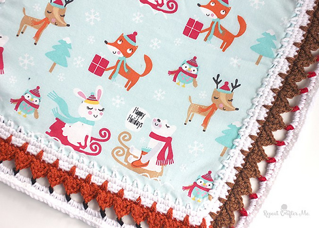 Fox and Reindeer Edging