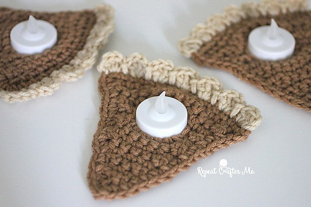Pumpkin Pie Tea Light Cozy