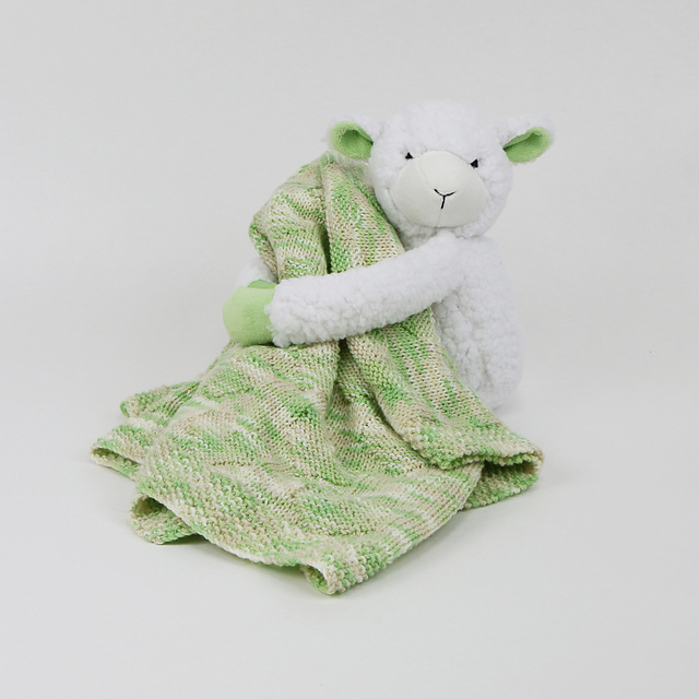HUG THIS Double Hearts Baby Blanket