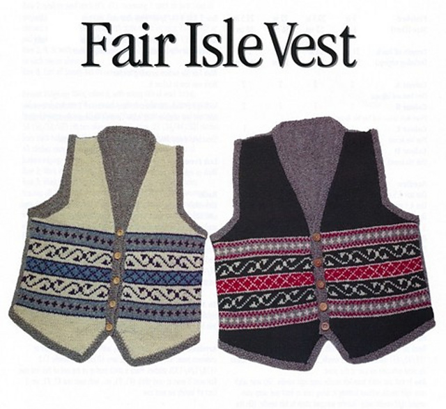 Fair Isle Vest