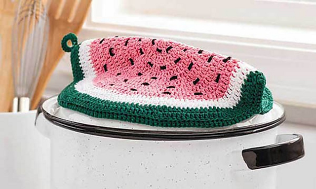 Wonderful Watermelon Potholder