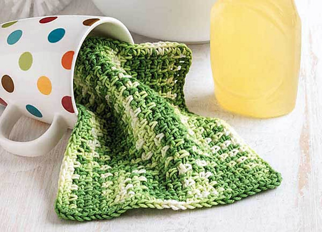 Green Dishcloth