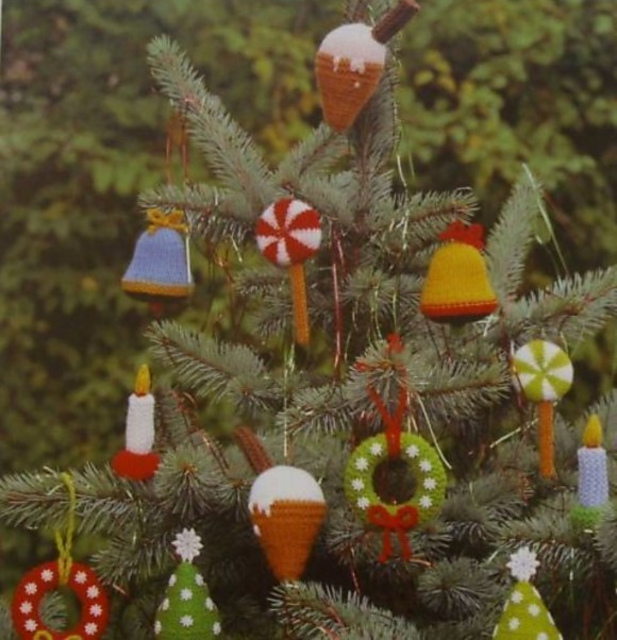 Christmas Tree Trims (set of 6)