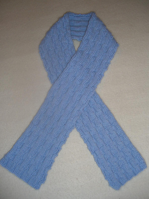Prostate Cancer Awareness Scarf