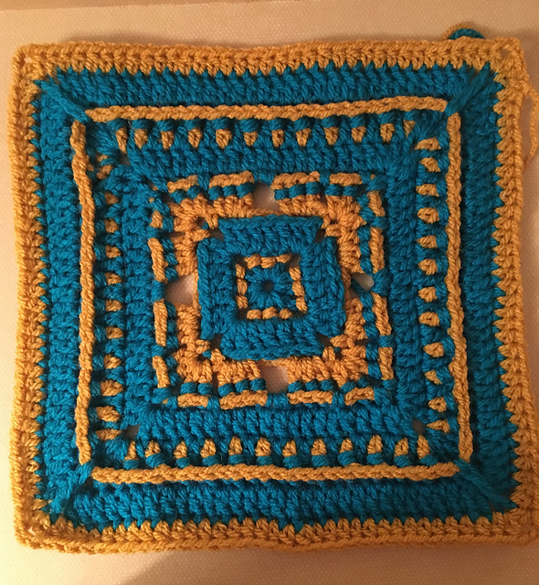 Not-quite-a-granny-square