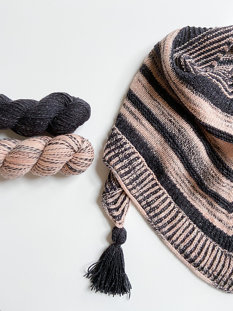 All the Stripes shawl