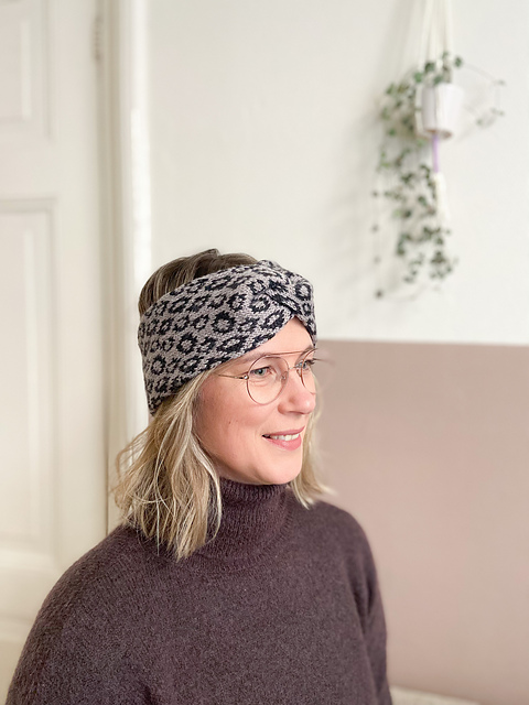 Leopard hoofdband