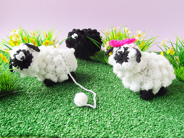 Mary Had a Little (Amigurumi) Lamb