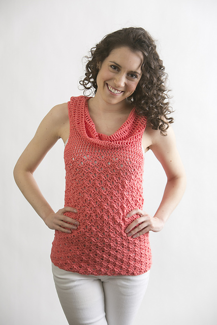 Berry Kiss Cowl Top