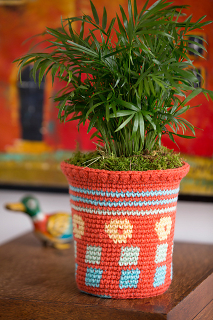 Floral Crush Flower Pot Cozy
