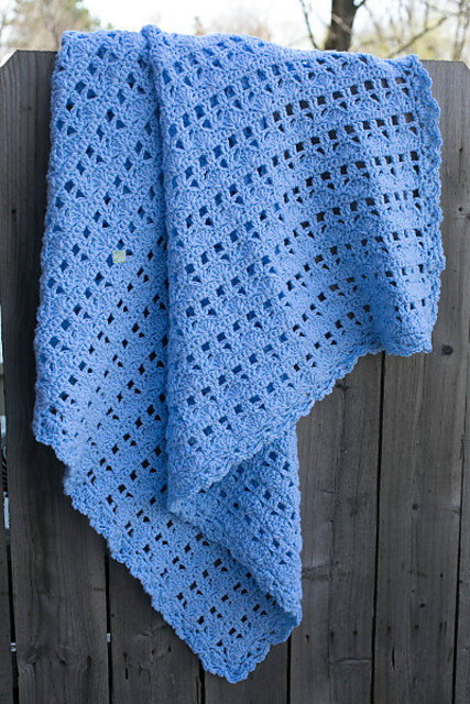 Heavenly Spiral Afghan