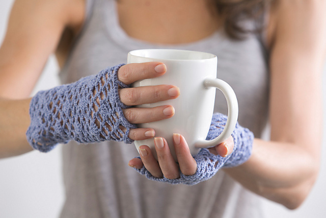 Vintage Lacy Mitts
