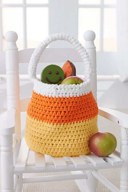 Candy Corn Basket