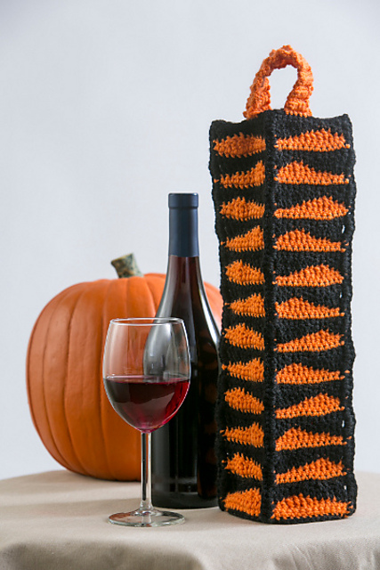 Halloween Wine Tote