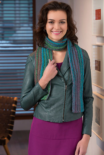 Tropical Midnight Scarf