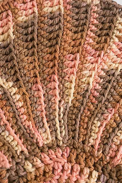 Beachy Bliss Shell Dishcloth