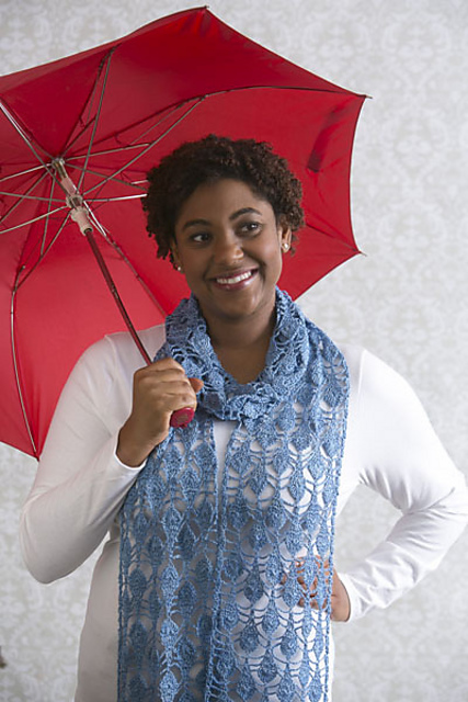 Raindrop Lace Shawl