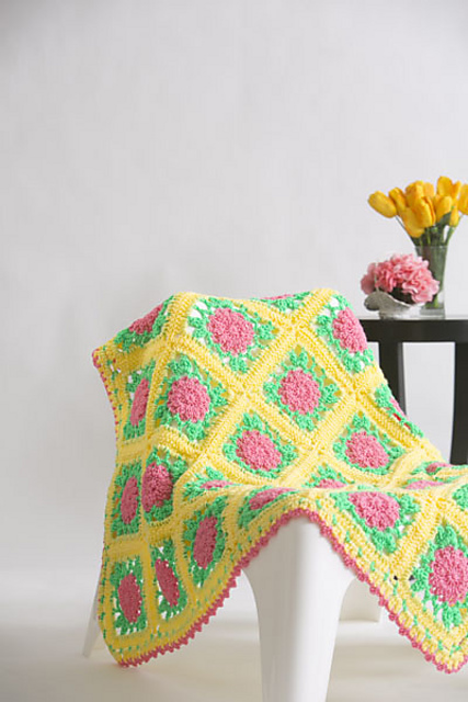 Flower Power Throw