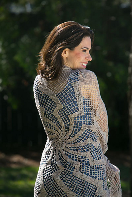 Sonic Swirl Shawl