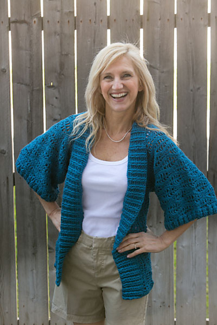 Blueberry Fields Kimono