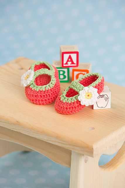 Tootsie Fruity Baby Booties