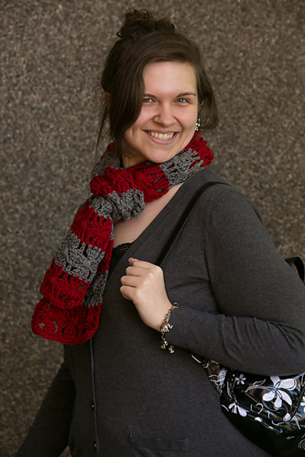Textured Heather Scarf