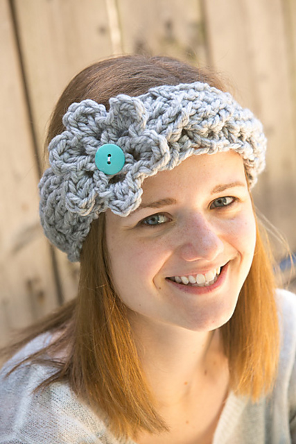 Floral Cable Headband