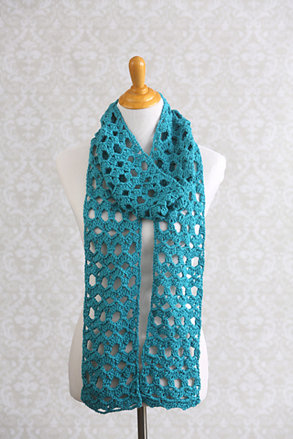 Teal Supreme Scarf
