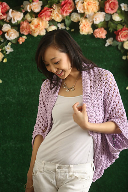 Lovely Lilac Shrug
