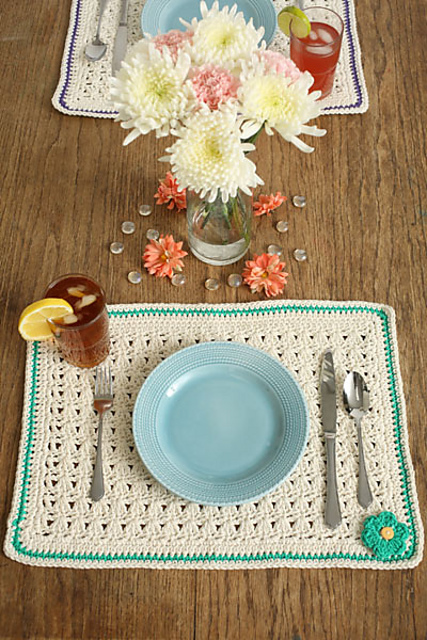 Simply Blooming Placemats