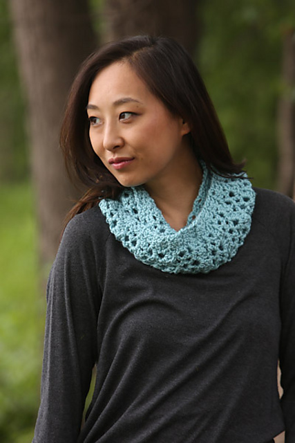 Fall for Blue Infinity Scarf