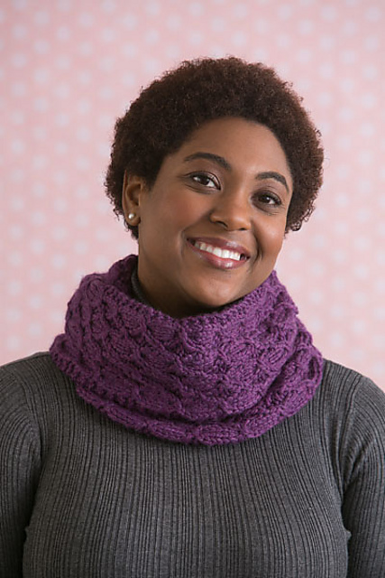Deep Violet Cowl