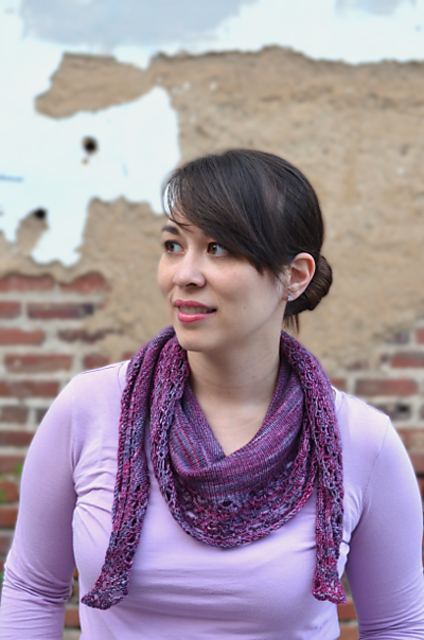 Metal Heart Shawl