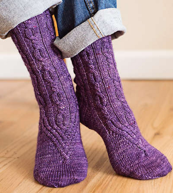 Grape Parfait Socks