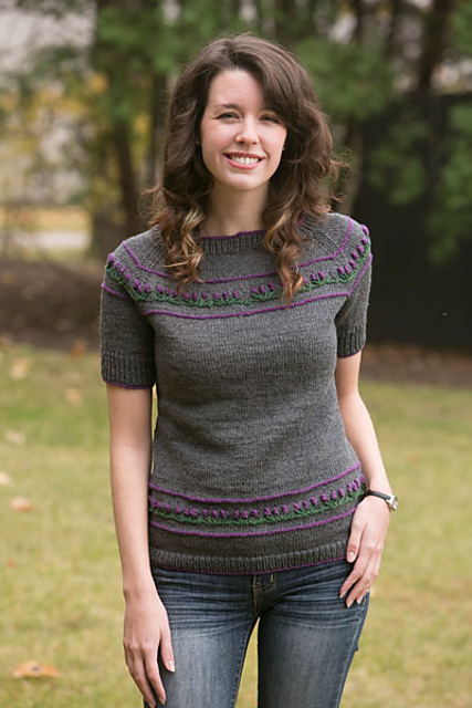 Floral Fantasy Sweater