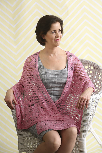 Rose Trellis Shawl