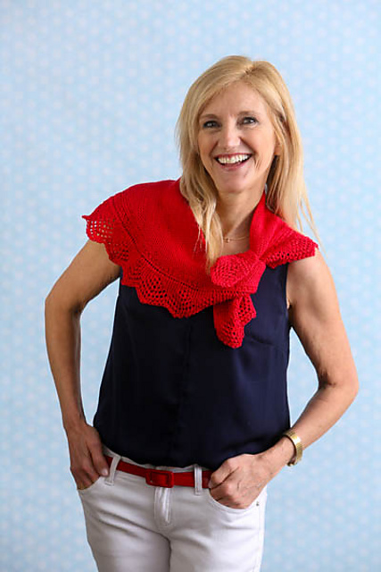 Sweet Begonia Shawlette