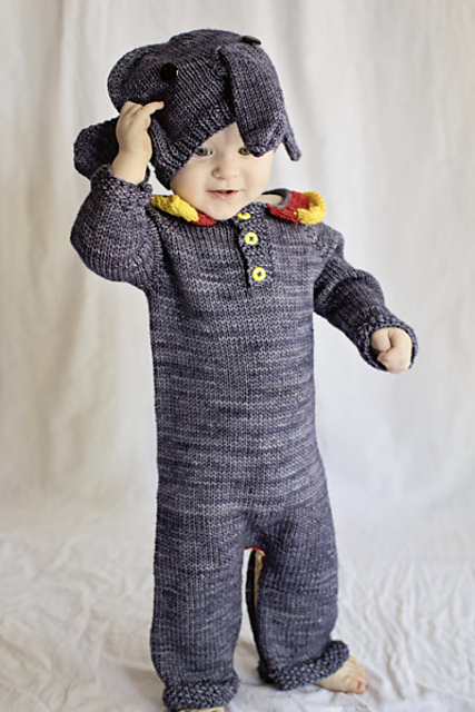Edgar the Elephant Romper