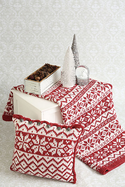 Rustic Cottage Blanket and Pillow Set