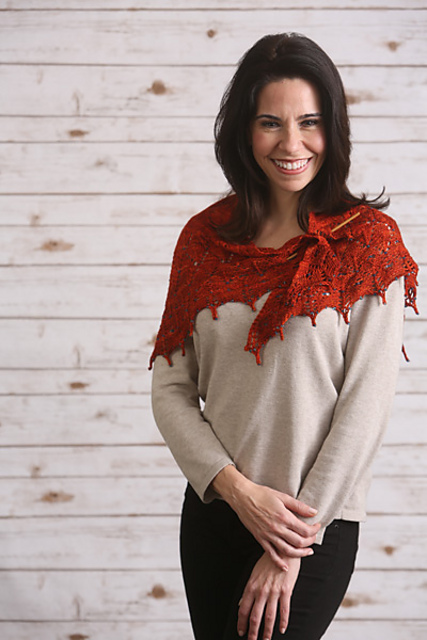Diamond Lace Shawl