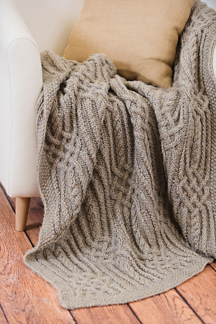 Winter Garden Gate Throw