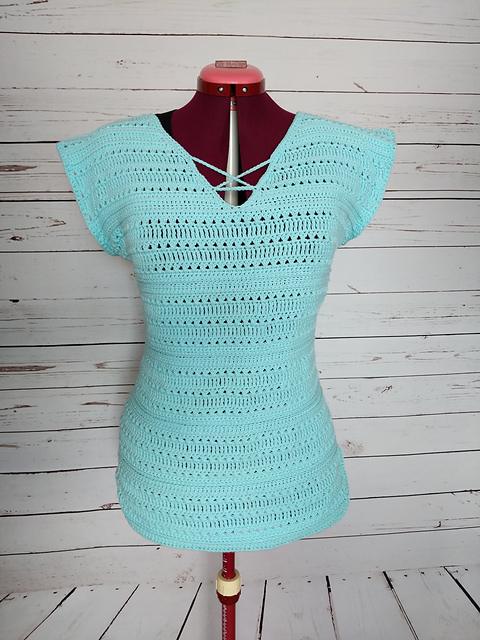 Fran's V-Neck Blouse